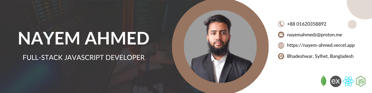 Nayem Ahmed Banner